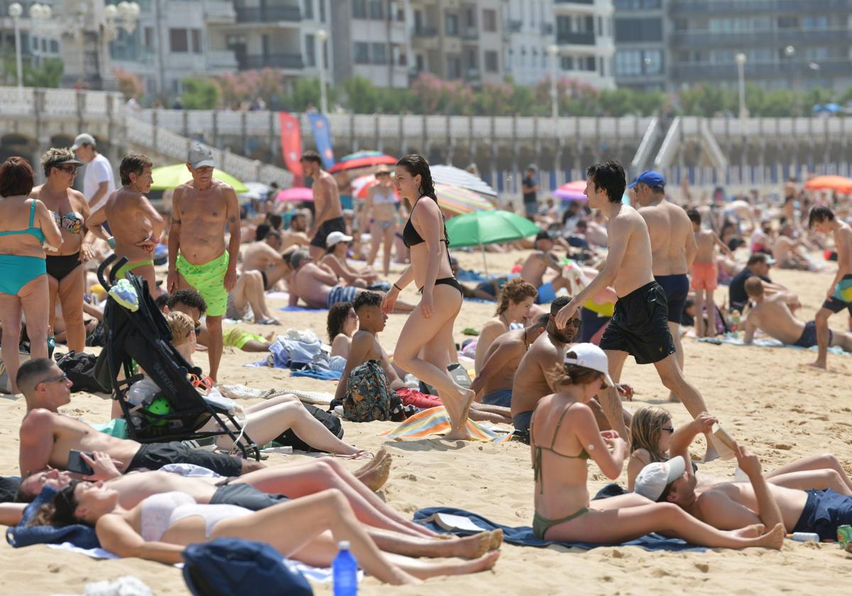 Lunes de playa en Gipuzkoa