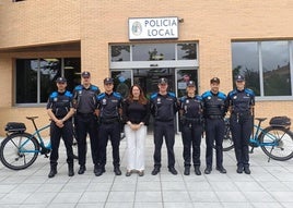 La presentación de los nuevos auxiliares de la Policía Local de Castrillón.