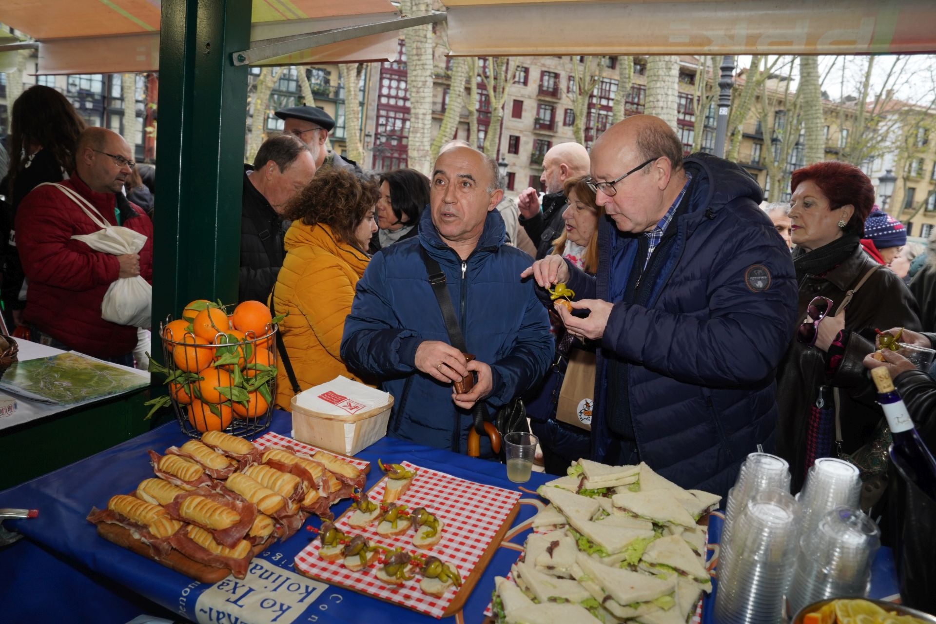 Las imágenes de la feria de Santo Tomás