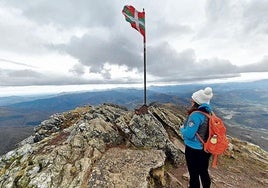 Espectaculares vistas desde el buzón del Mendaur.