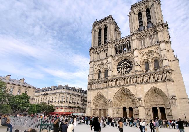 A Notre Dame nunca le falta público