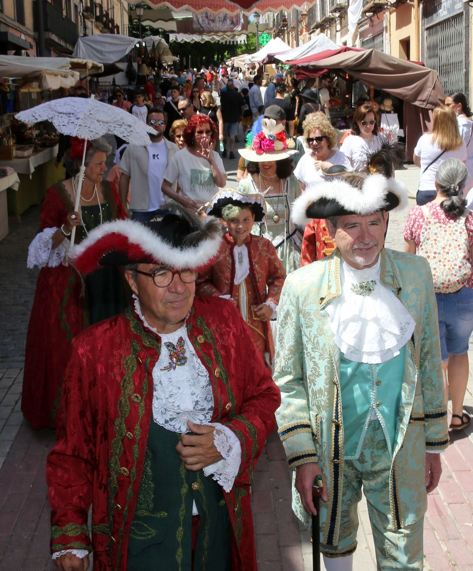 El Mercado Barroco de La Granja, en imágenes