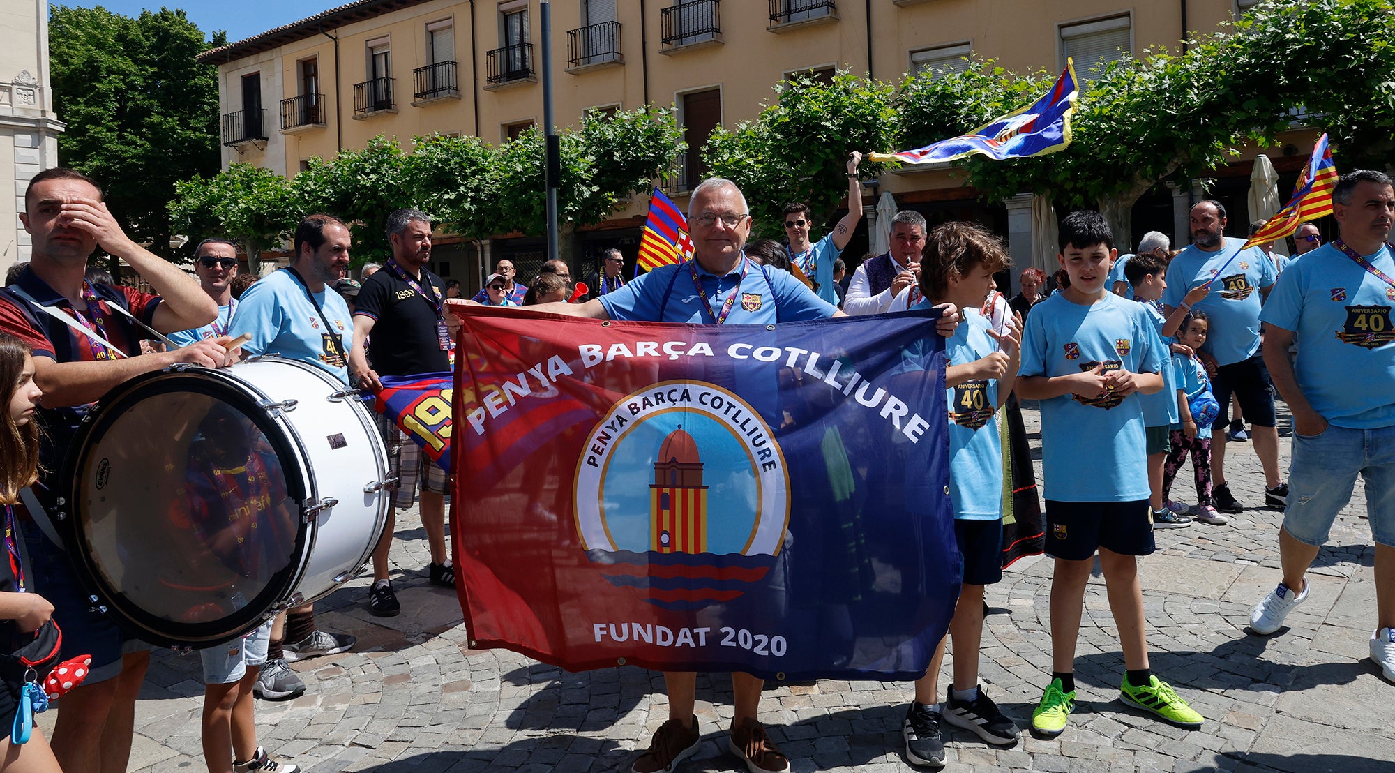 Cuarenta años de barcelonismo en Palencia