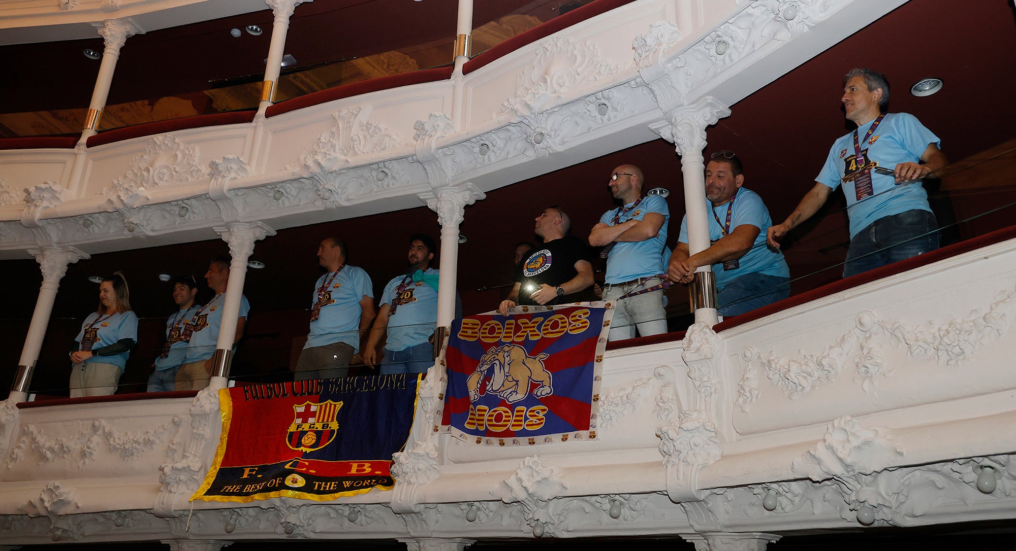 Cuarenta años de barcelonismo en Palencia