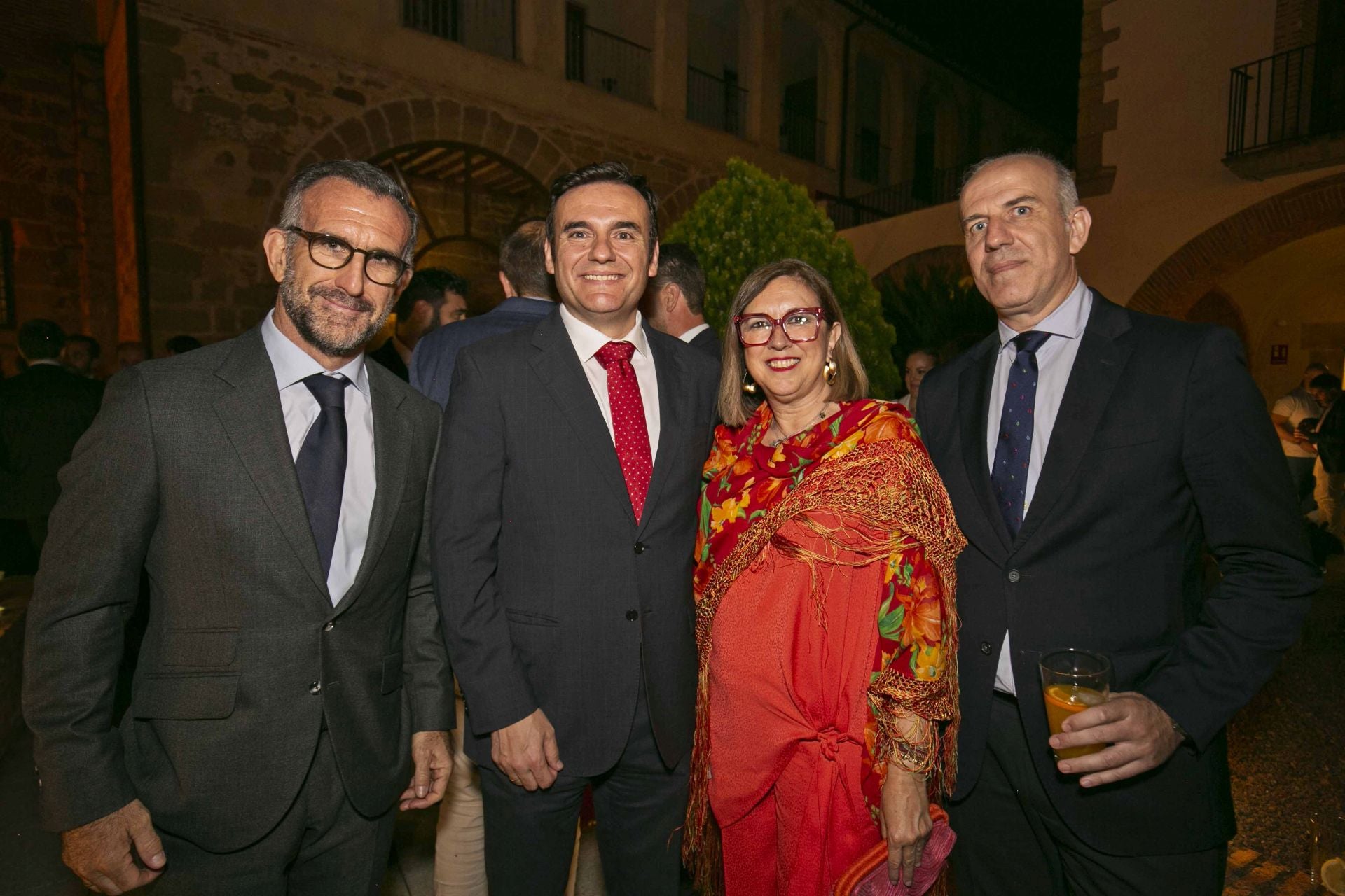 Francisco Carrera, Pablo Jiménez, Mercedes Morán y Francisco Patín. 