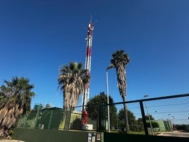 Antena móvil.