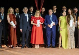 Los premiados en la gala Tendencias