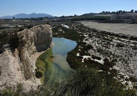 Panorámica de un tramo de Rambla Salada, en una imagen de archivo.