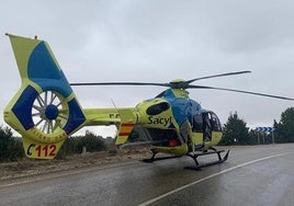 Helicóptero medicalizado.