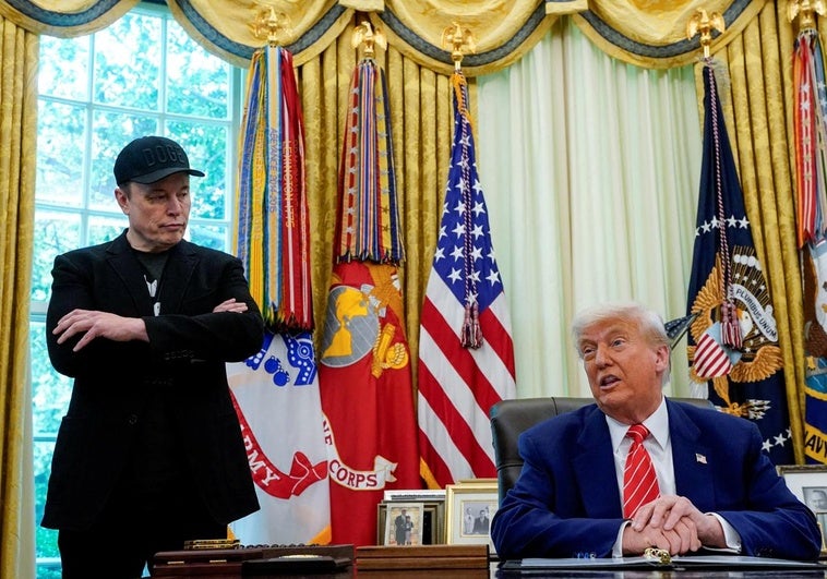 Se ha acabado el romance entre Elon Musk y Donald Trump.