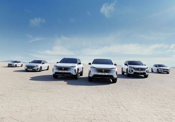 Gama de vehículos de la marca Peugeot