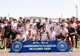 El Atlético Salamanca asciende a la máxima categoría del atletismo de clubes